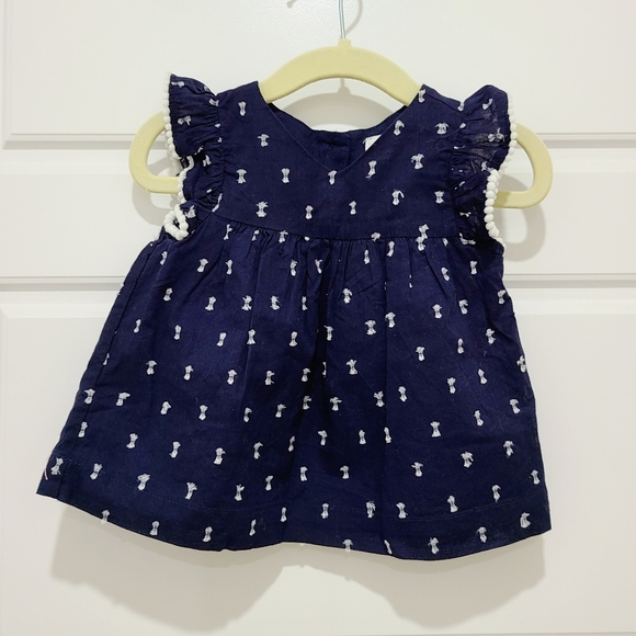BabyGAP Navy Blue Top 6/12 M (NWT) - Picture 1 of 2